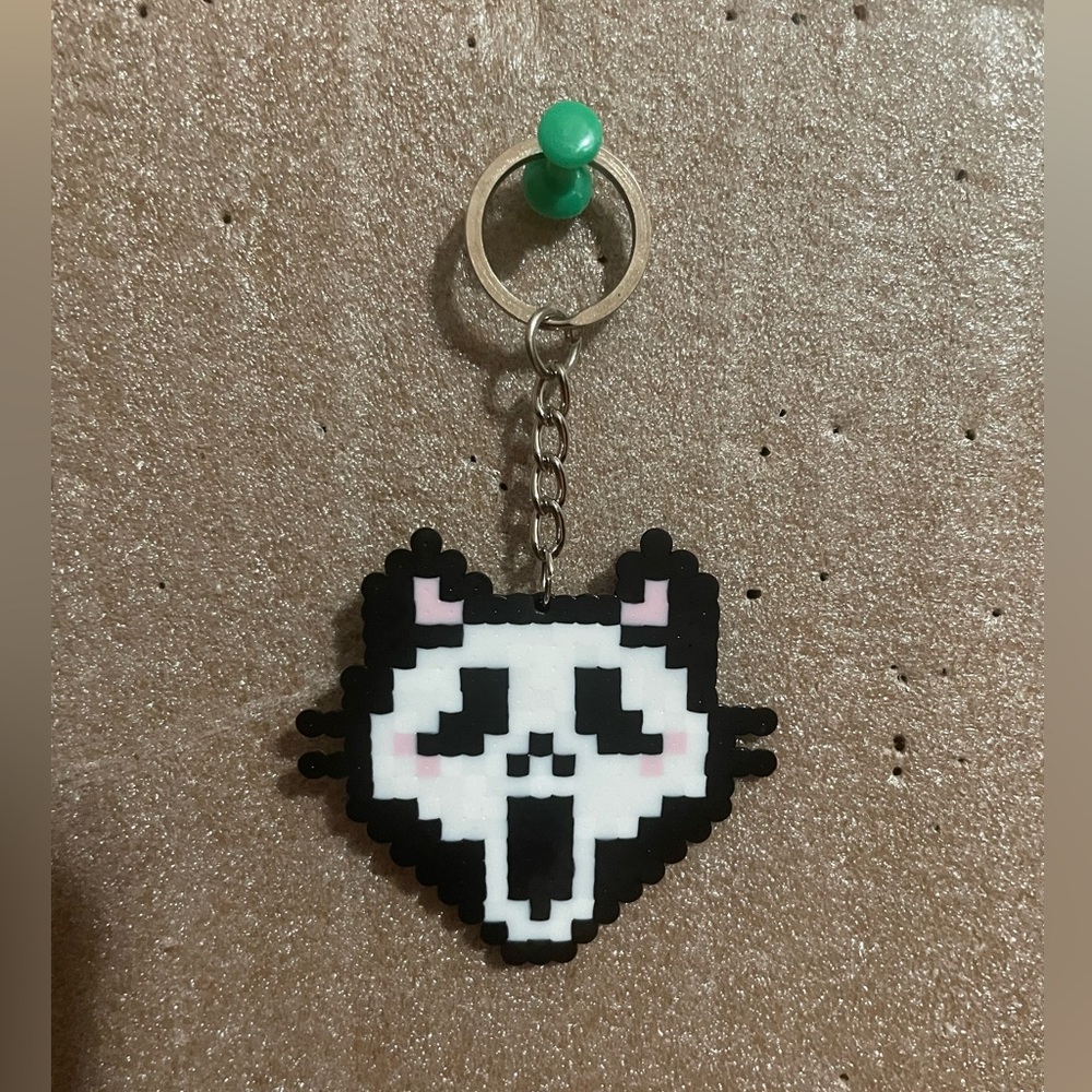 Perler Bead Keychain